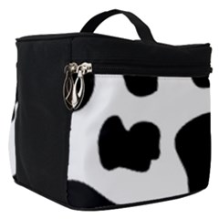 Black And White Cow Print,wallpaper Make Up Travel Bag (small) by nateshop