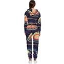 Psychedelic Trippy Abstract 3d Digital Art Cropped Zip Up Lounge Set View2