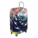 Blue And Brown Flower 3d Abstract Fractal Luggage Cover (Small) View2