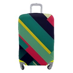 Abstract Geometric Design Pattern Luggage Cover (small) by Bedest