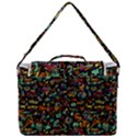 Multicolored Doodle Abstract Colorful Multi Colored Box Up Messenger Bag View3