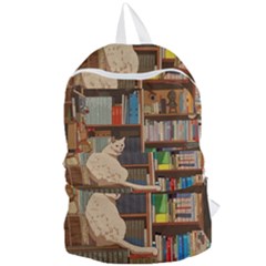 Library Aesthetic Foldable Lightweight Backpack by Sarkoni