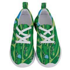 Golf Course Par Golf Course Green Running Shoes by Sarkoni