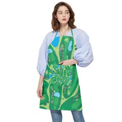 Golf Course Par Golf Course Green Pocket Apron by Sarkoni