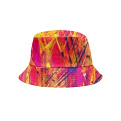 Abstract Design Calorful Inside Out Bucket Hat (kids) by nateshop