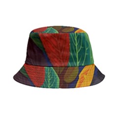 Leaves, Colorful, Desenho, Falling, Inside Out Bucket Hat by nateshop