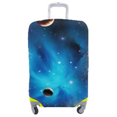 3d Universe Space Star Planet Luggage Cover (medium) by Grandong