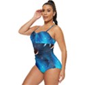 3d Universe Space Star Planet Retro Full Coverage Swimsuit View2