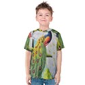 Peacock Art Kids  Cotton T-Shirt View1