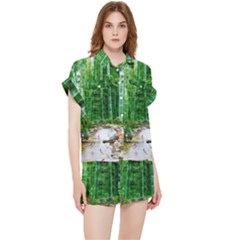 Bamboo Forest Squid Family Chiffon Lounge Set by Grandong