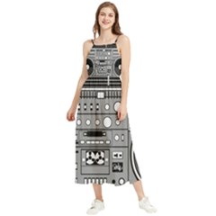 Boombox Boho Sleeveless Summer Dress by Sarkoni