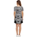 Boombox Tiered Short Sleeve Babydoll Dress View4