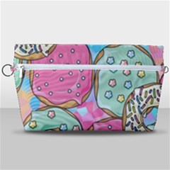 Donut Pattern Texture Colorful Sweet Handbag Organizer by Grandong