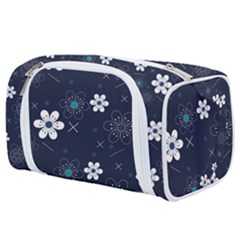 Flower Pattern Texture Toiletries Pouch by Grandong