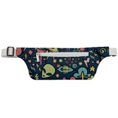 Alien Rocket Space Aesthetic Active Waist Bag by Ndabl3x