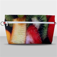 Fruits, Food, Green, Red, Strawberry, Yellow Handbag Organizer by nateshop