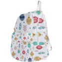 Cute Christmas Pattern Foldable Lightweight Backpack View4