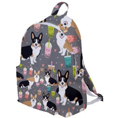 Welsh Corgi Dog Boba Tea Bubble Kawaii The Plain Backpack by Grandong