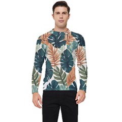 Tropical Leaf Men s Long Sleeve Rash Guard by Jack14