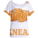 Baker T- Shirt Cool Bread Baking Bakers Saying Motif T- Shirt (4) Yoga Reflexion Pose T- Shirtyoga Reflexion Pose T- Shirt Women s Oversized T-Shirt View1