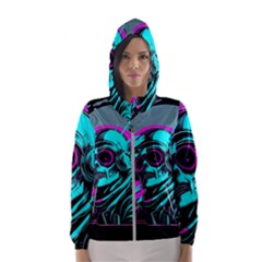 Aesthetic Art  Women s Hooded Windbreaker by Internationalstore