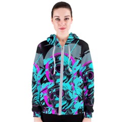 Aesthetic Art  Women s Zipper Hoodie by Internationalstore