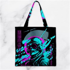 Aesthetic Art  Zipper Grocery Tote Bag by Internationalstore