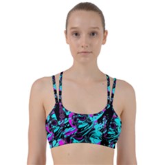 Aesthetic Art  Line Them Up Sports Bra by Internationalstore