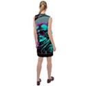 Aesthetic art  Sleeveless Shirt Dress View2