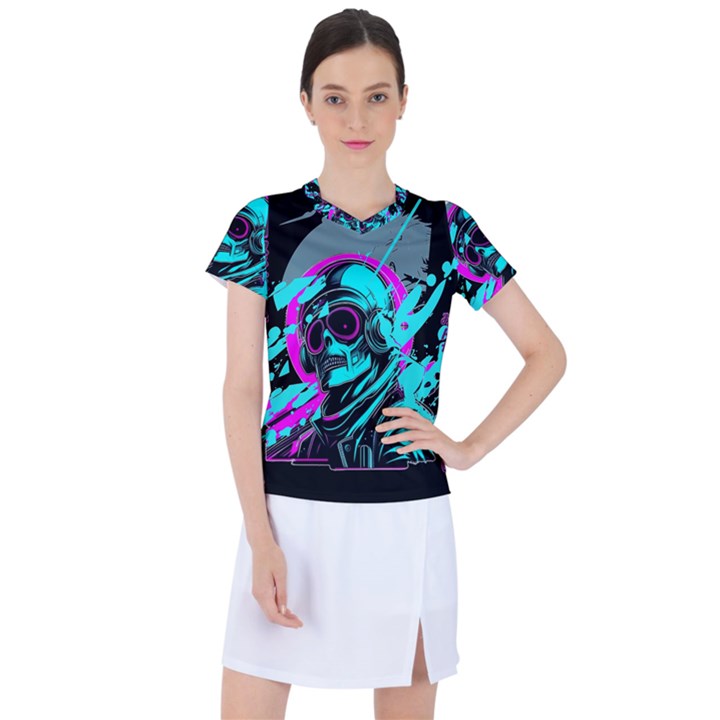 Aesthetic art  Women s Sports Top