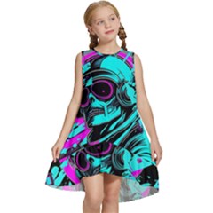 Aesthetic Art  Kids  Frill Swing Dress by Internationalstore