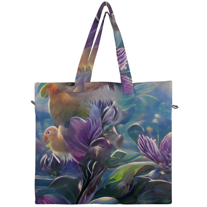 Abstract Blossoms  Canvas Travel Bag