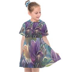 Abstract Blossoms  Kids  Sailor Dress by Internationalstore