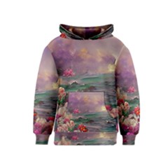 Abstract Flowers  Kids  Pullover Hoodie by Internationalstore