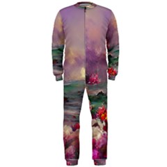 Abstract Flowers  Onepiece Jumpsuit (men) by Internationalstore