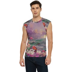 Abstract Flowers  Men s Raglan Cap Sleeve T-shirt by Internationalstore