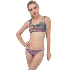 Abstract Flowers  The Little Details Bikini Set by Internationalstore