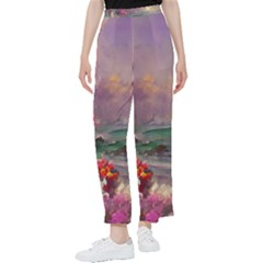 Abstract Flowers  Women s Pants  by Internationalstore