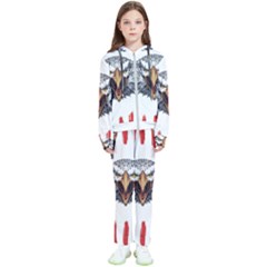 Usa Soccer T- Shirt U S A Patriotic American Flag Soccer Ball Football T- Shirt (1) Kids  Tracksuit by ZUXUMI