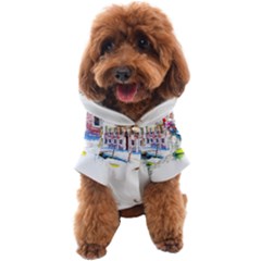 Venice T- Shirt Venice Voyage Art Digital Painting Watercolor Discovery T- Shirt (4) Dog Coat by ZUXUMI