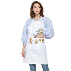 Versailles T- Shirt Versailles Fountain Voyage Art Digital Painting Watercolor Discovery T- Shirt Pocket Apron by ZUXUMI