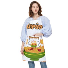 Veterinary Medicine T- Shirt Funny Will Give Veterinary Advice For Nachos Vet Med Worker T- Shirt Pocket Apron by ZUXUMI