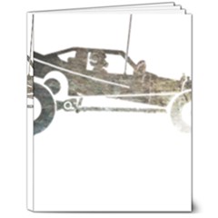 Vintage Rc Cars T- Shirt Vintage Modelcar Classic Rc Buggy Racing Cars Addict T- Shirt (1) 8  X 10  Hardcover Notebook by ZUXUMI