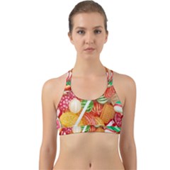 Aesthetic Candy Art Back Web Sports Bra by Internationalstore