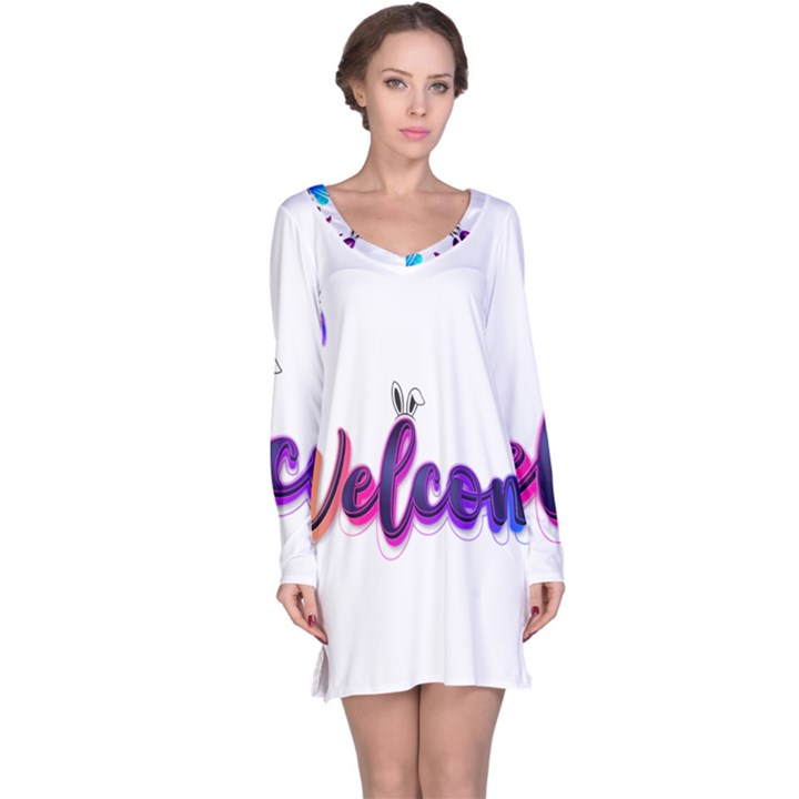 Arts Long Sleeve Nightdress