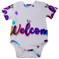 Arts Baby Short Sleeve Bodysuit by Internationalstore