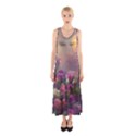 Floral Blossoms  Sleeveless Maxi Dress View1