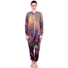 Floral Blossoms  Onepiece Jumpsuit (ladies) by Internationalstore