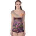 Floral Blossoms  Boyleg Leotard  View1