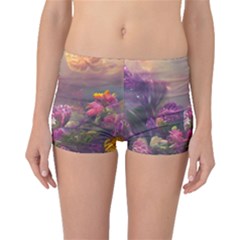 Floral Blossoms  Boyleg Bikini Bottoms by Internationalstore